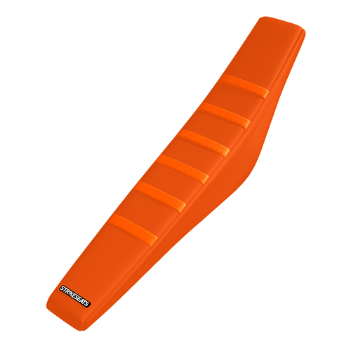 KTM 65SX 2024 ORANGE/ORANGE/ORANGE Gripper Ribbed Seat Cover